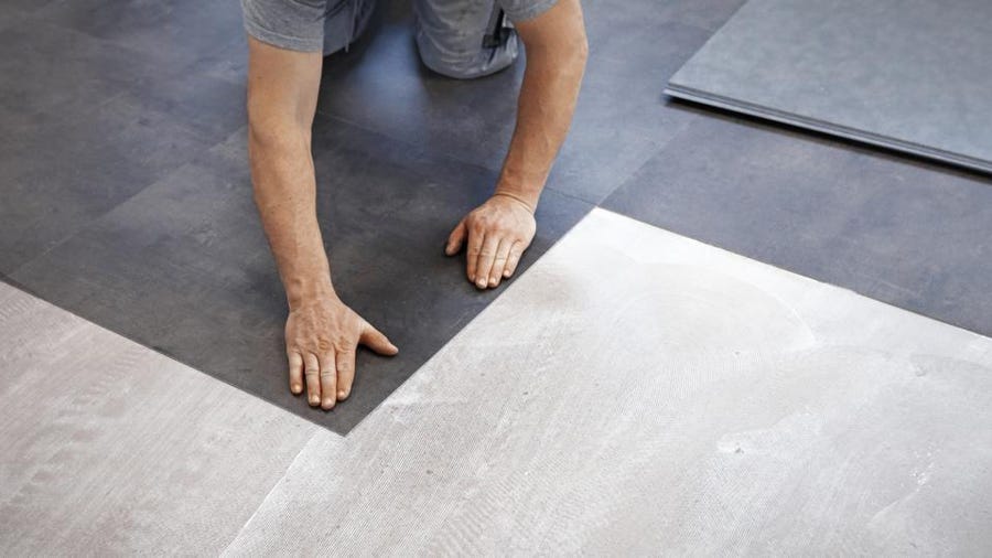 The vinyl flooring is not hard to install due to its simple coping with post thumbnail image